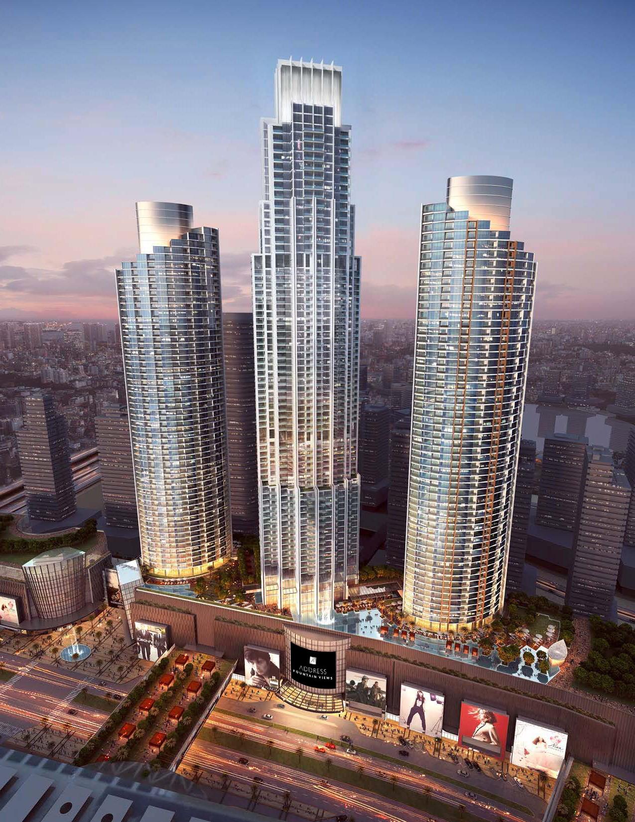 فندق أدريس فاونتن فيوز دبي المظهر الخارجي الصورة The complex