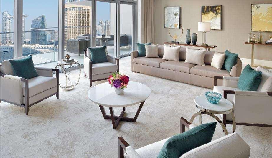 فندق أدريس فاونتن فيوز دبي الغرفة الصورة Living room