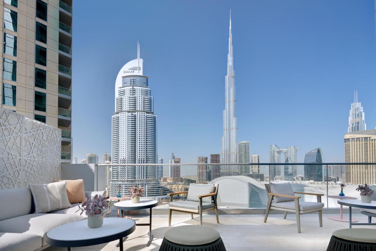 فندق أدريس فاونتن فيوز دبي المظهر الخارجي الصورة View from the rooftop