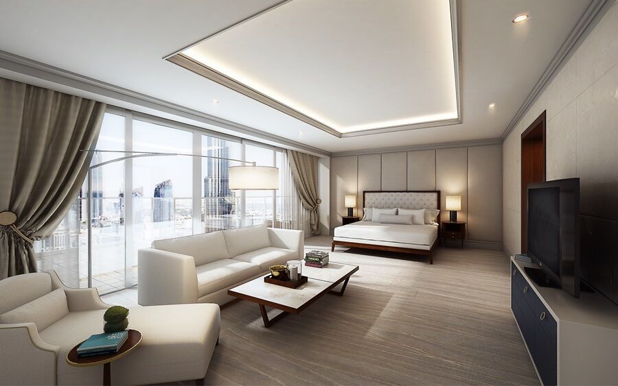 فندق أدريس فاونتن فيوز دبي المظهر الخارجي الصورة A bedroom