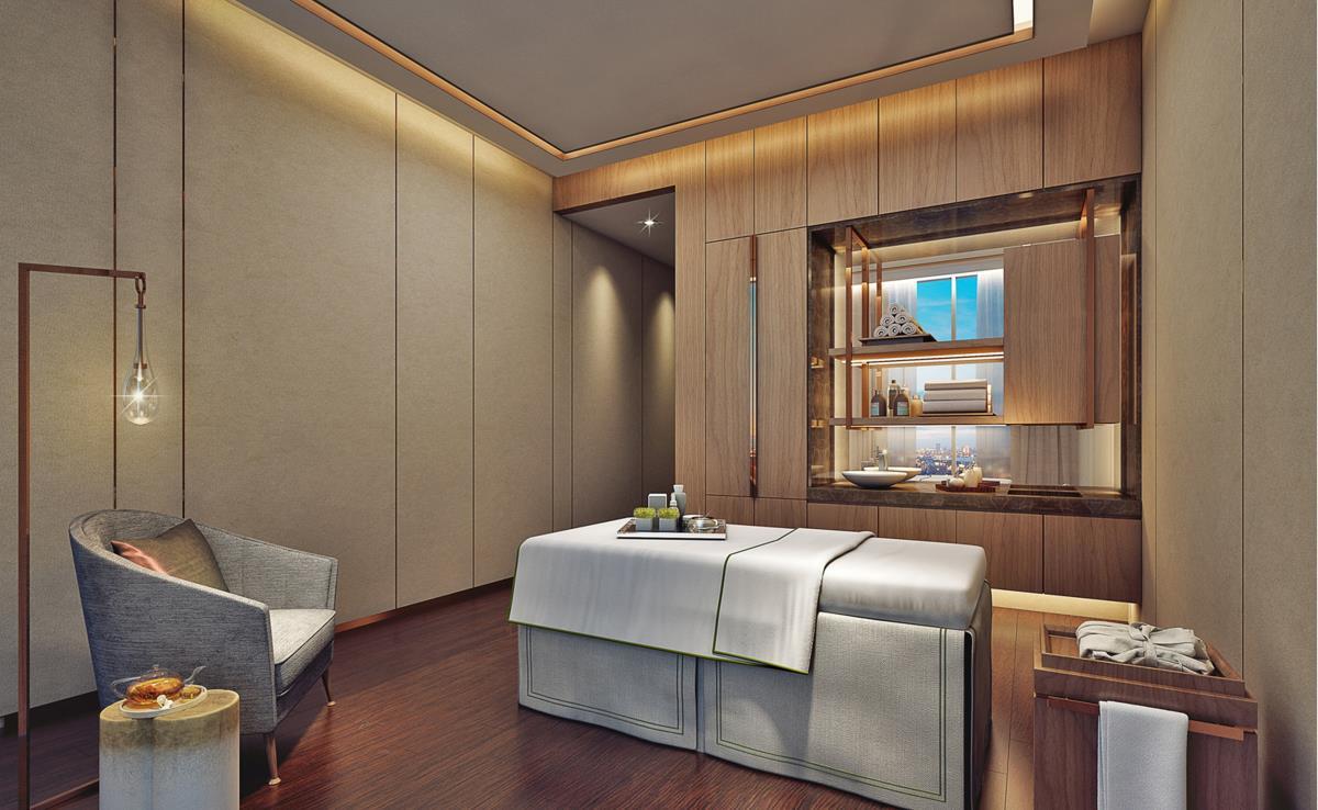 فندق أدريس فاونتن فيوز دبي المظهر الخارجي الصورة A treatment room at the spa